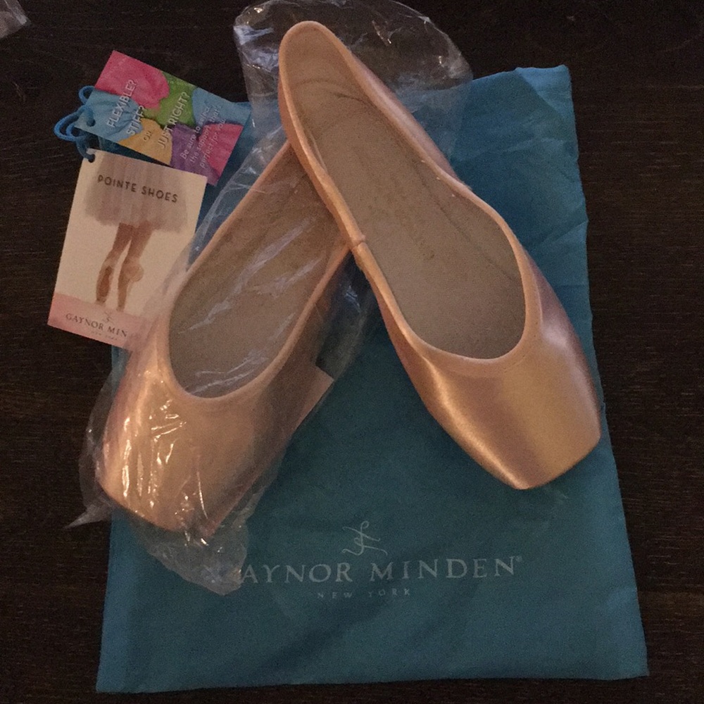 Gaynor Minden pointe shoes size 9-brand new NTW